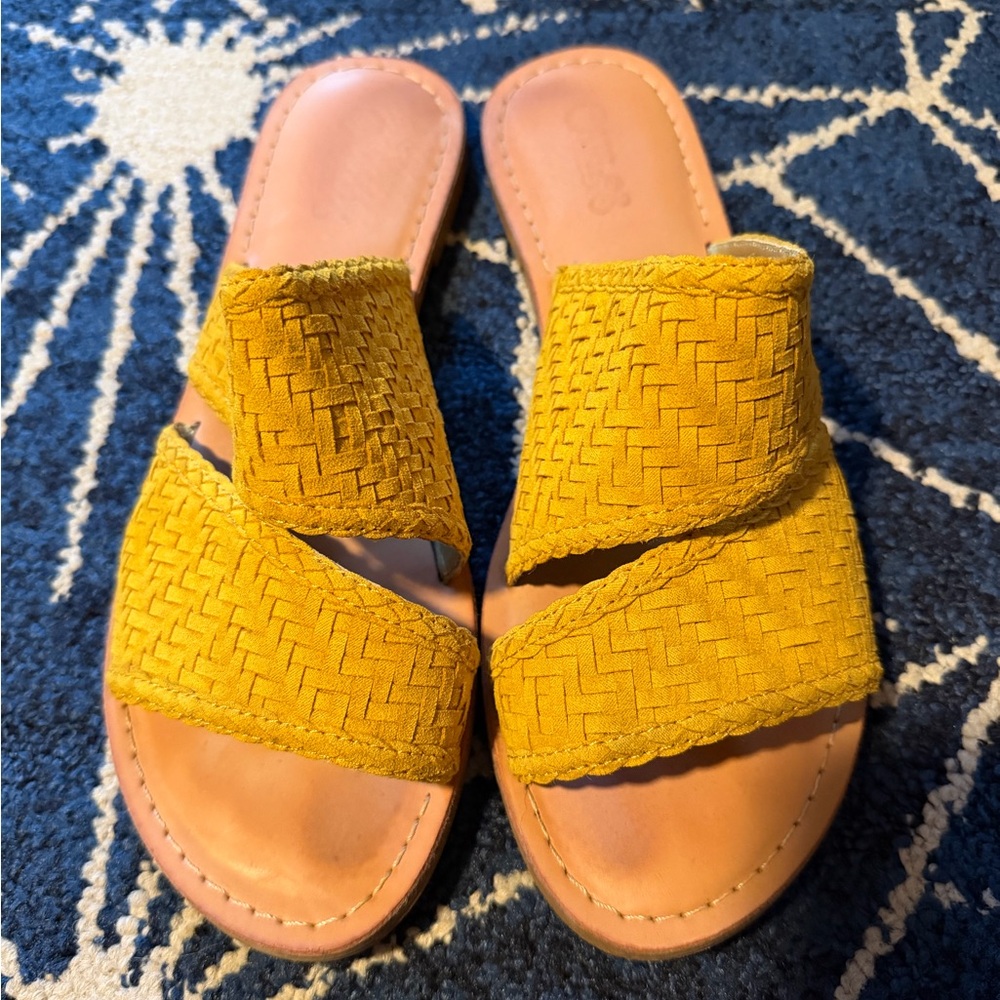 Carlos by Carlos Santana Yellow Sandals